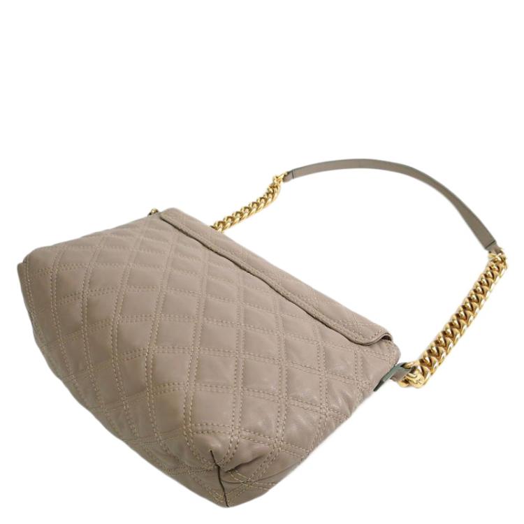 مملوكة مسبقًا Marc Jacobs Grey Leather Baroque Large Single Shoulder Bag