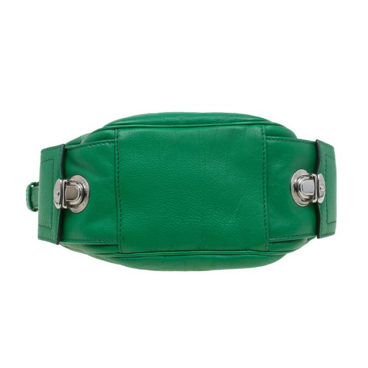 Pre Owned Marc Jacobs Green Leather Small Katie Shoulder Bag