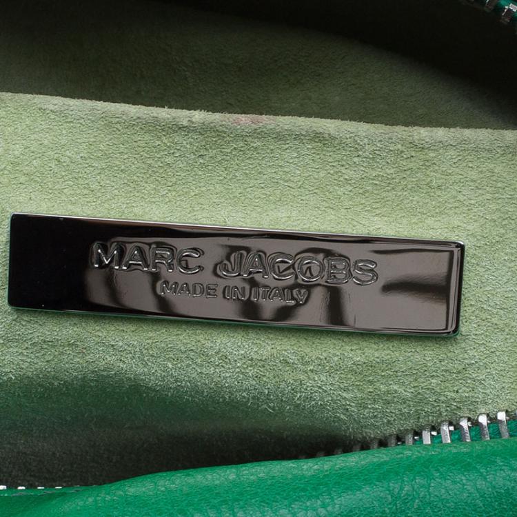 Pre Owned Marc Jacobs Green Leather Small Katie Shoulder Bag
