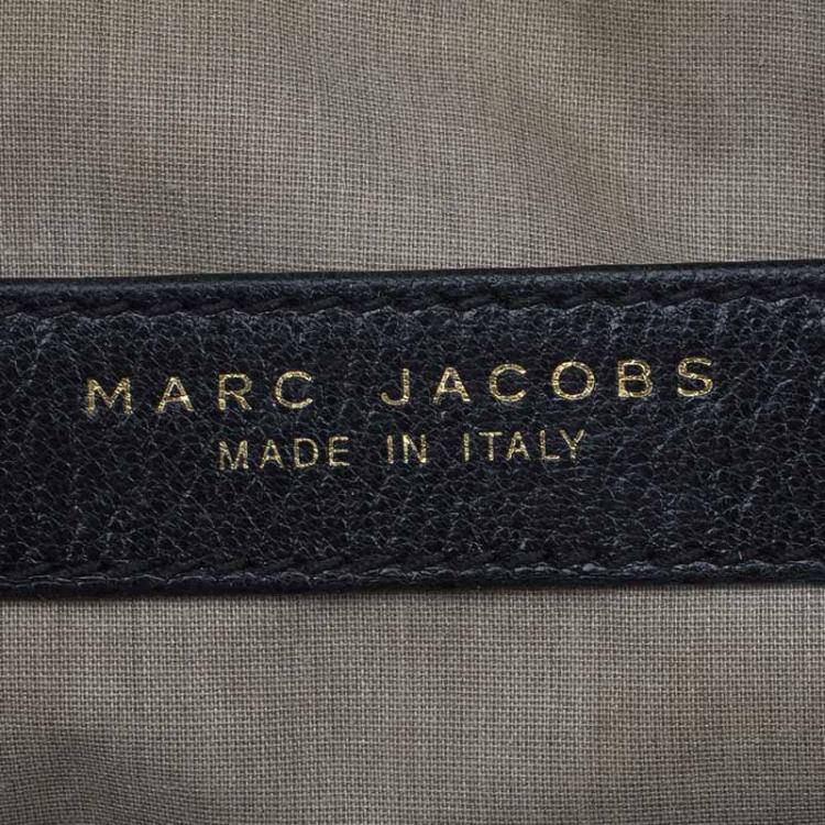 Pre Owned Marc Jacobs Black Quilted Leather Cecilia Satchel