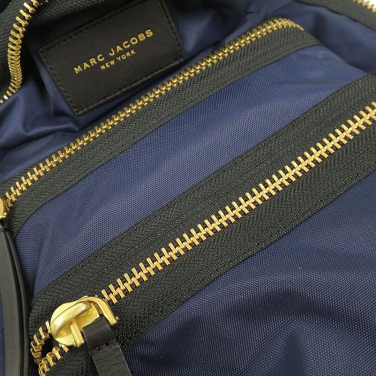 Pre Owned Marc Jacobs Midnight Blue Nylon Biker Backpack