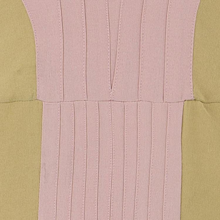 Pre Owned Marni Nude Silk Dress M