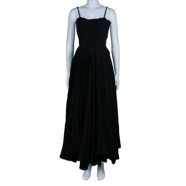 Pre Owned Marni Colorblock Panel Maxi Dress M