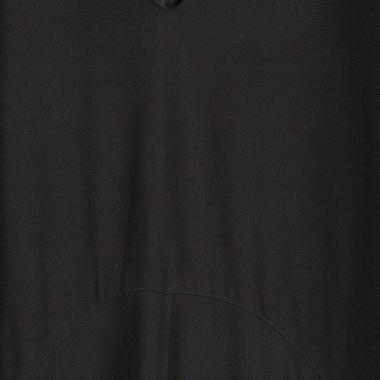 Pre Owned Marni Black Asymmetric Sleeveless V-Neck Dress L