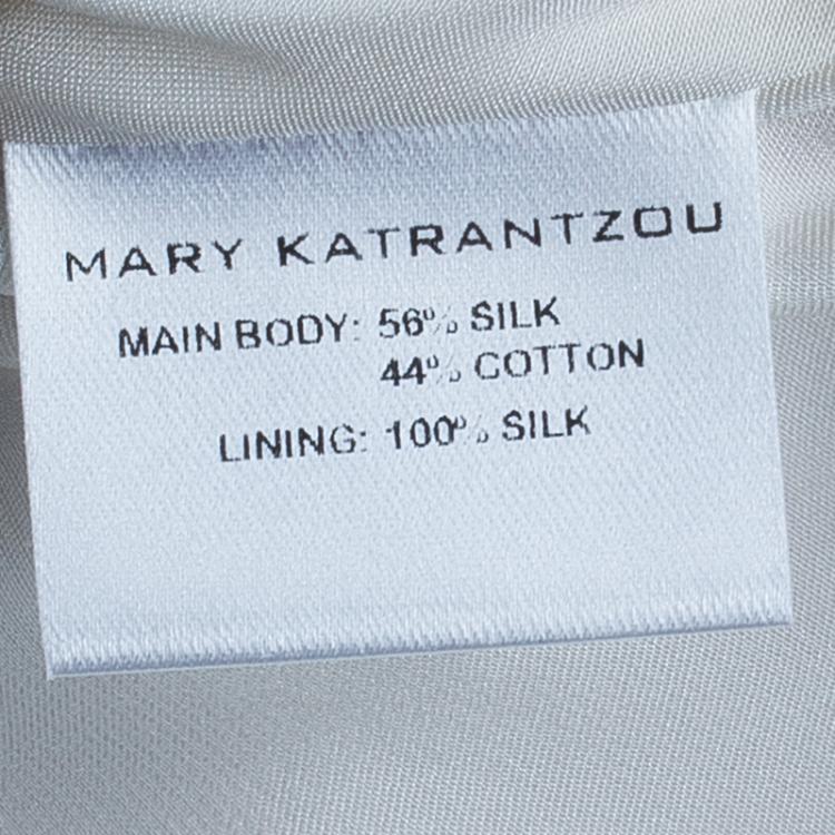 Pre Owned Mary Katrantzou Multicolor Graphic Print Dress M