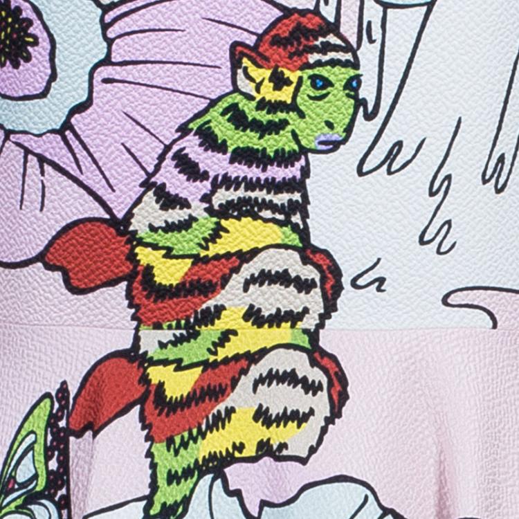 Pre Owned Mary Katrantzou Multicolor Graphic Print Dress S