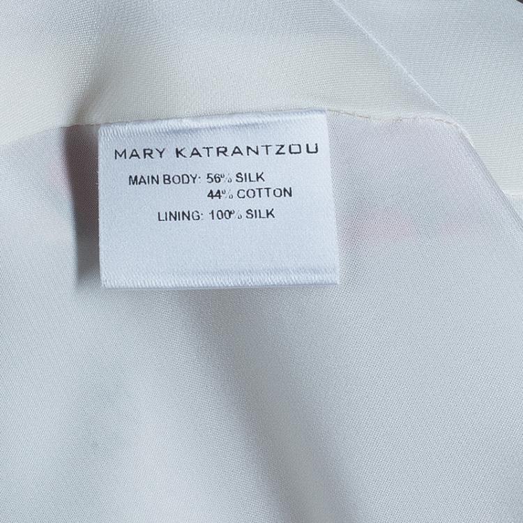 Pre Owned Mary Katrantzou Multicolor Graphic Print Dress S