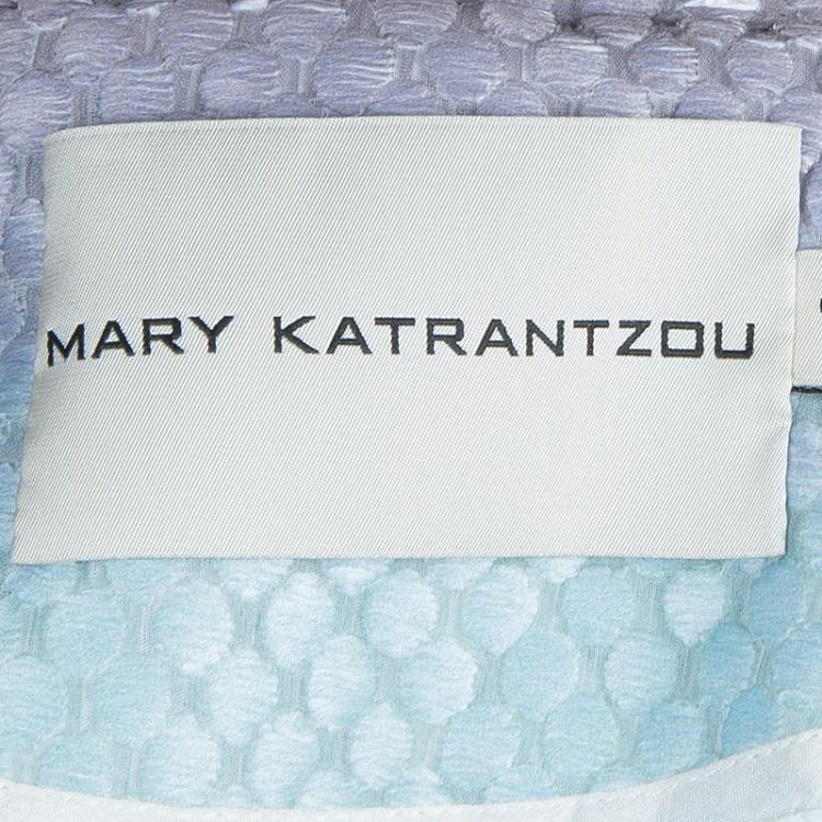 Pre Owned Mary Katrantzou Multicolor Flamingo Print Belted Biker Jacket M