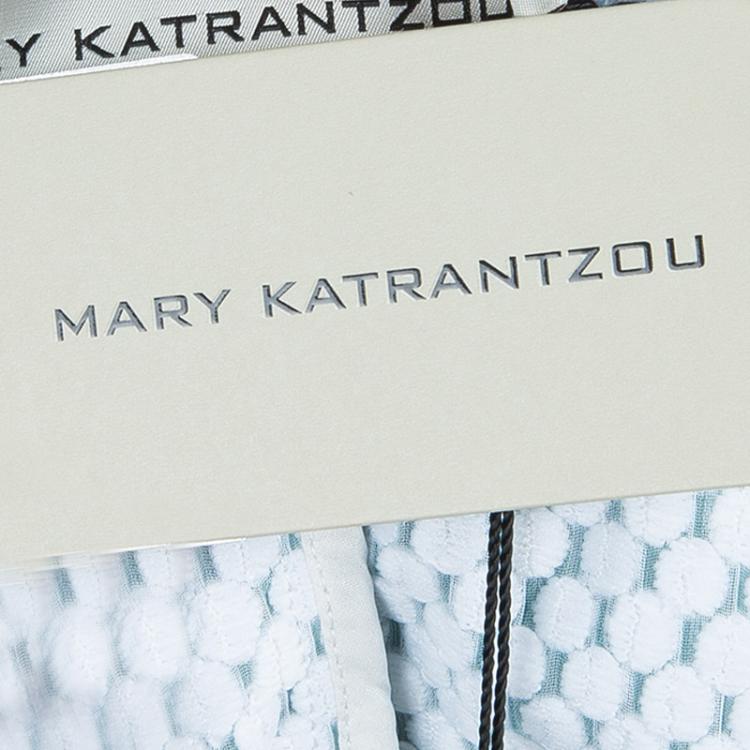 Pre Owned Mary Katrantzou Multicolor Flamingo Print Belted Biker Jacket M