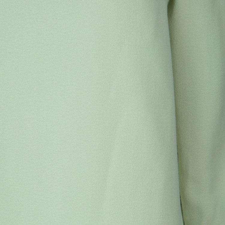 Pre Owned Mary Katrantzou Mint Green Embellished Spellbound Top M