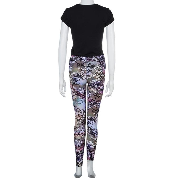 Pre Owned Mary Katrantzou Multicolor Digital Print Leggings S