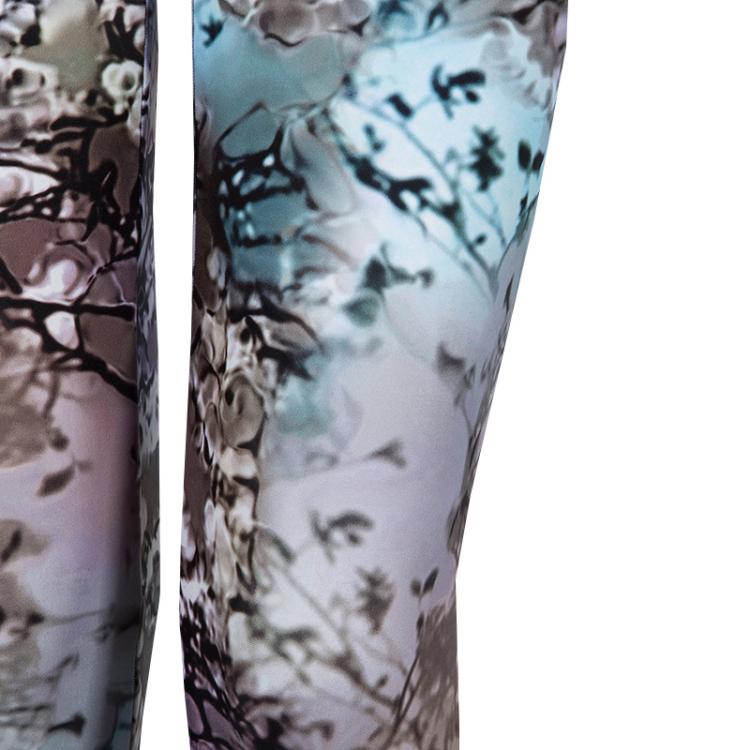 Pre Owned Mary Katrantzou Multicolor Digital Print Leggings S