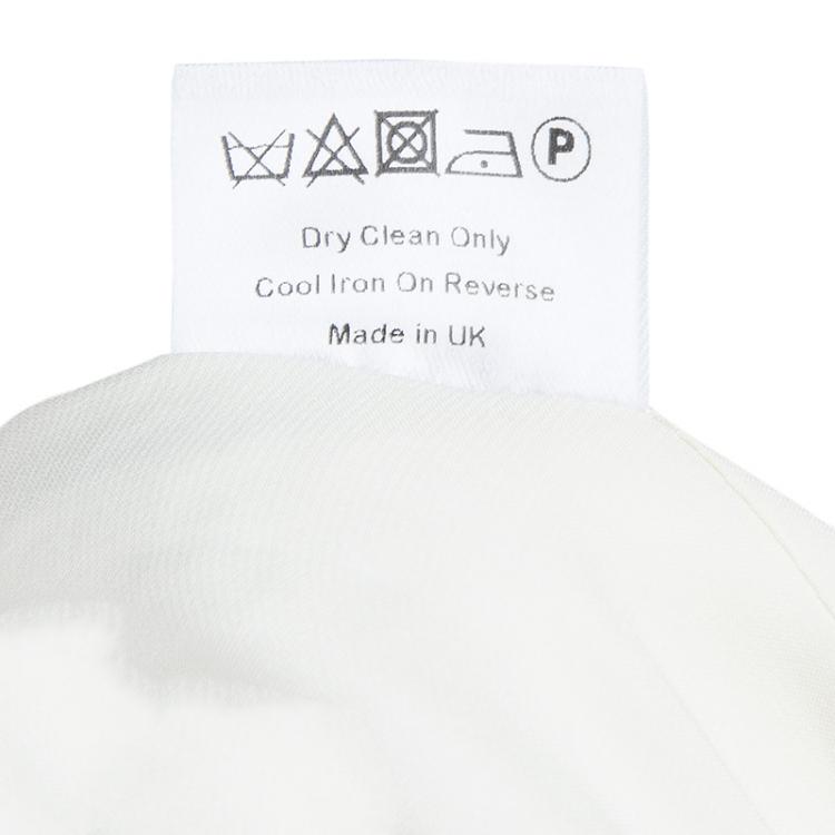 Pre Owned Mary Katrantzou White Textured Vest S