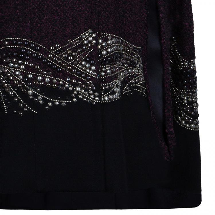 Pre Owned Matthew Williamson Embellished Cape M