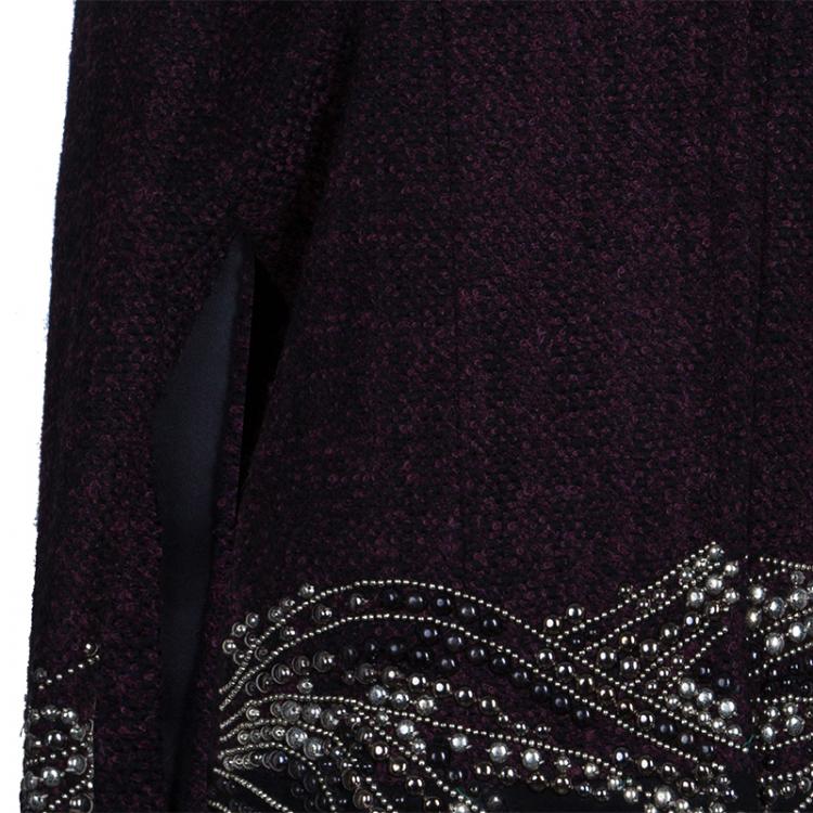 Pre Owned Matthew Williamson Embellished Cape M
