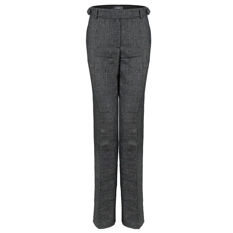 Pre Owned Max Mara Black Tweed Pant Suit S