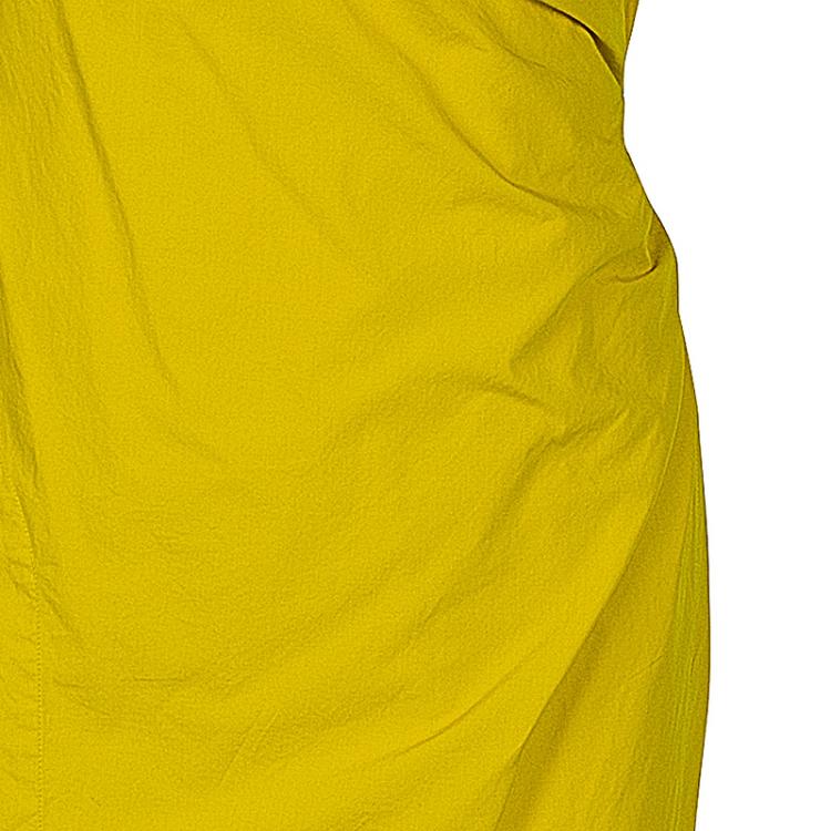 Pre Owned Max Mara Yellow Pleated Dress M