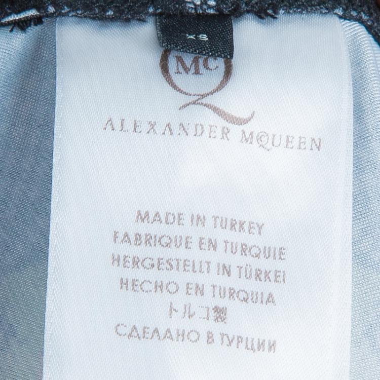 Pre Owned McQ by Alexander McQueen Rose Kaleidoscope Legging XS