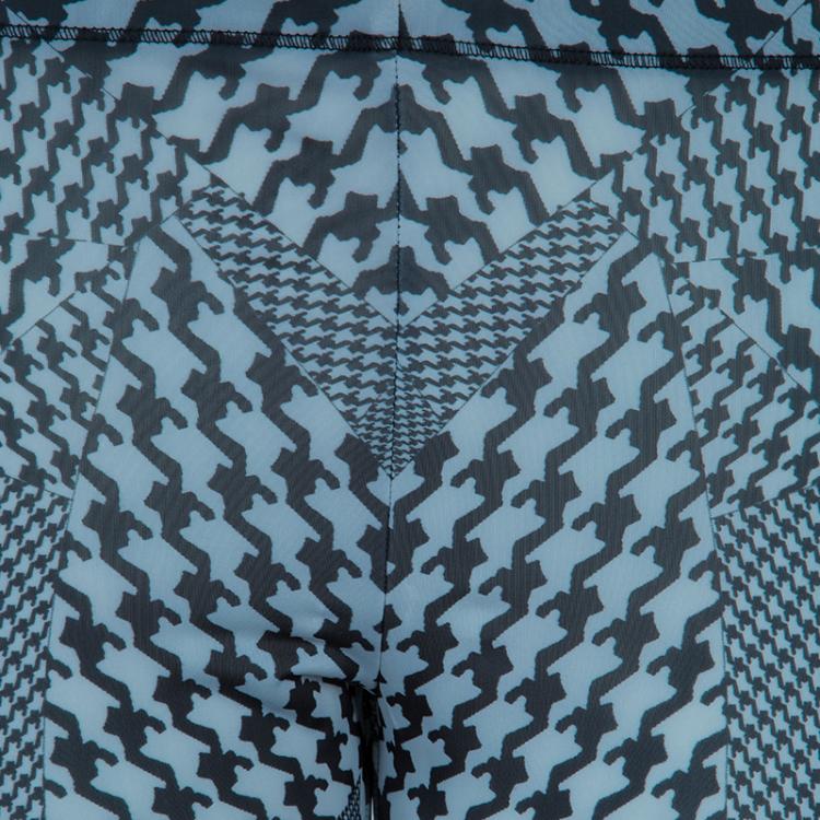 Pre Owned McQ by Alexander McQueen Houndstooth Printed Legging XS