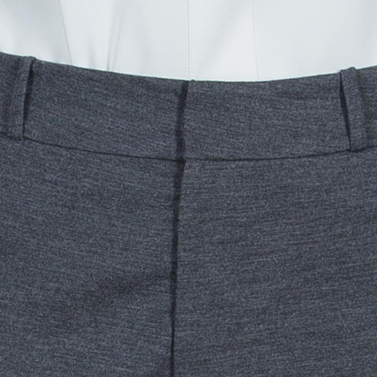 Pre Owned McQ by Alexander McQueen Grey Wool Sweatpants L 