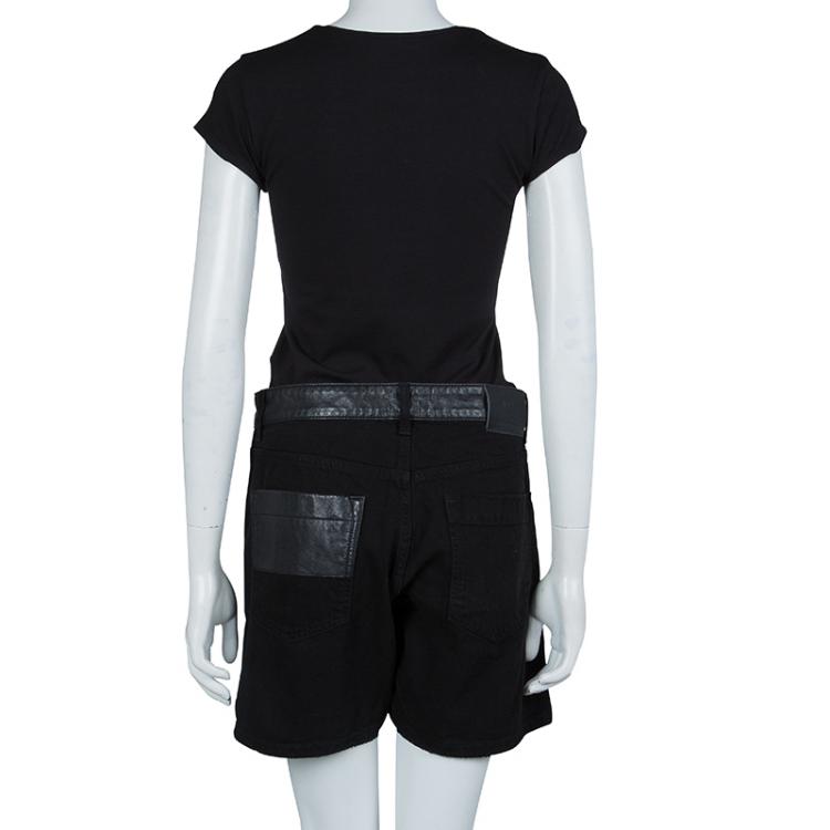 Pre Owned McQ by Alexander McQueen Black Shorts M