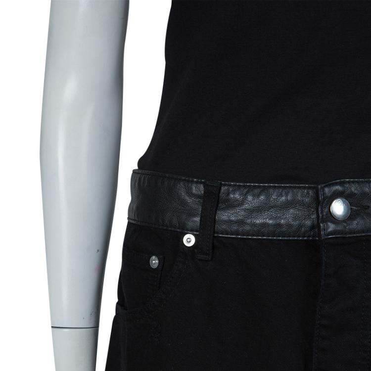 Pre Owned McQ by Alexander McQueen Black Shorts M