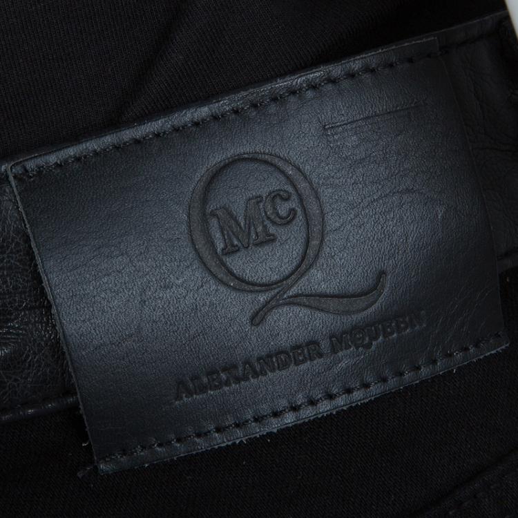 Pre Owned McQ by Alexander McQueen Black Shorts M