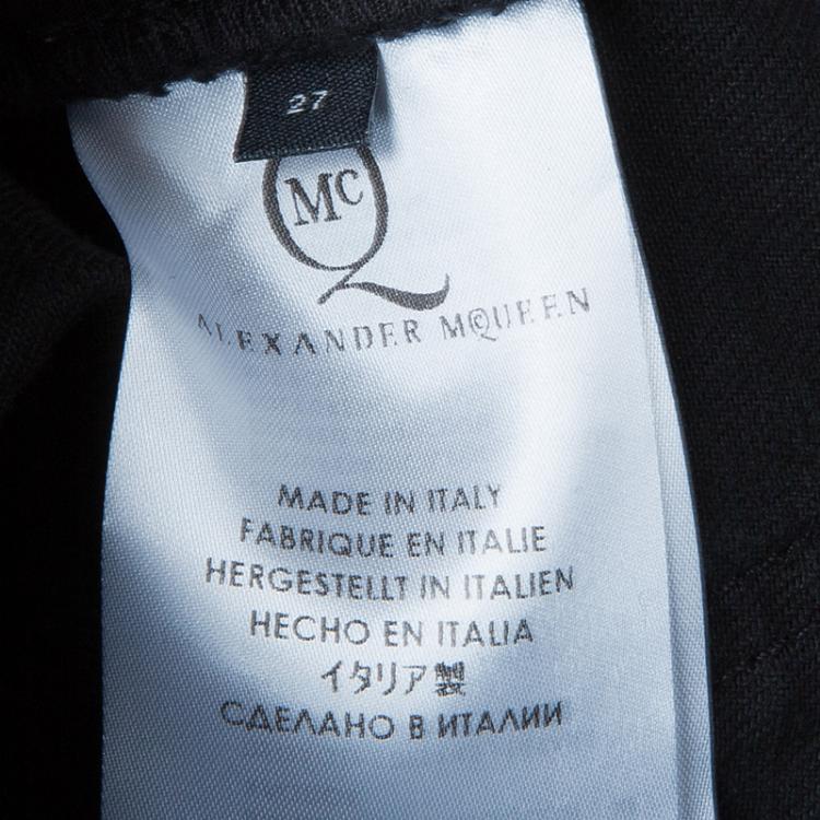 Pre Owned McQ by Alexander McQueen Black Shorts M