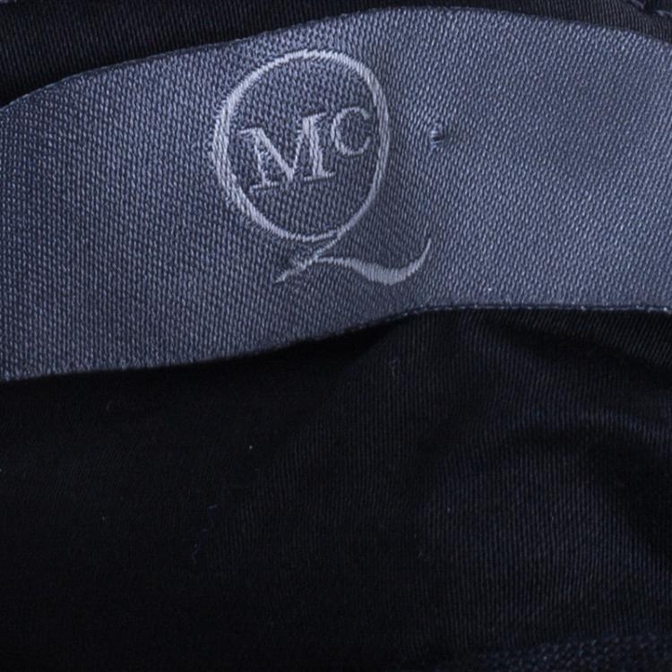 Pre Owned McQ by Alexander McQueen Black Pencil Skirt M