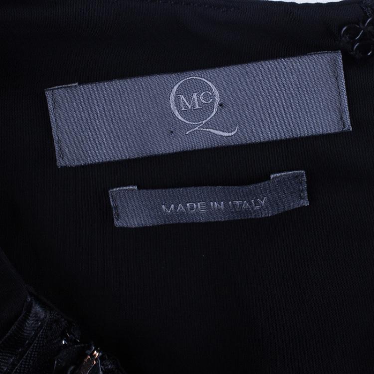 Pre Owned McQ by Alexander McQueen Black Dress S