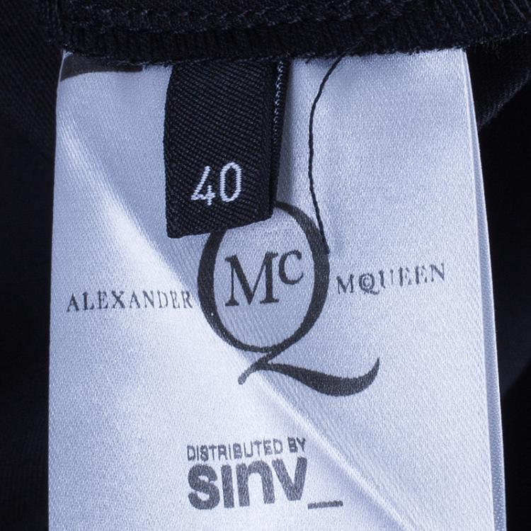 Pre Owned McQ by Alexander McQueen Black Dress S