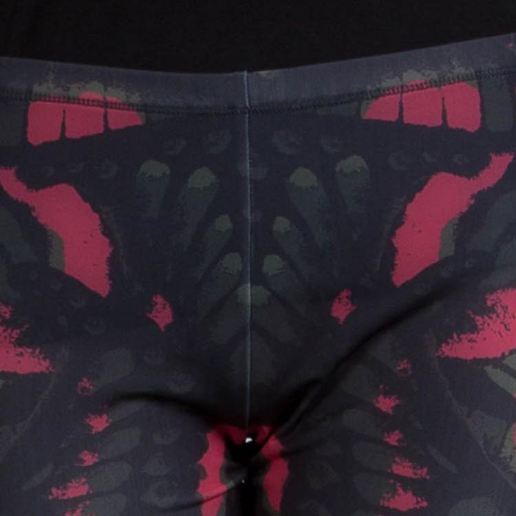 Pre Owned McQ by Alexander McQueen Green Printed Leggings S