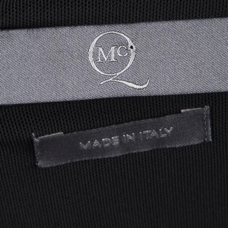 Pre Owned McQ By Alexander McQueen Black Strapless Balloon Dress M