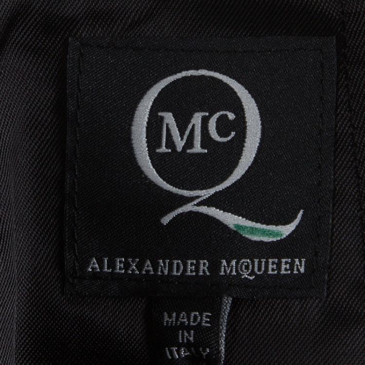 Pre Owned McQ By Alexander McQueen Multicolor Blurry Lights Print  Skirt S