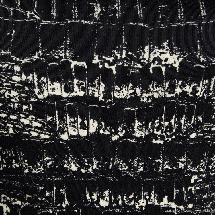 Pre Owned McQ by Alexander McQueen Animal Print Bodycon Dress S