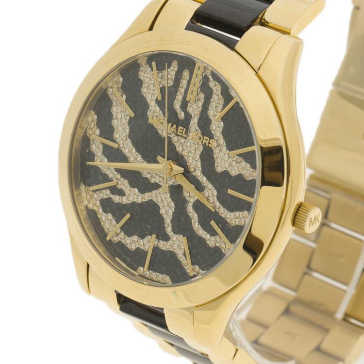 Michael kors zebra cheap watch