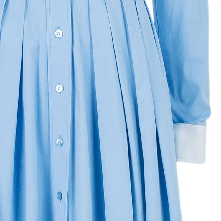 Pre Owned Michael Kors Blue Shirt Dress M
