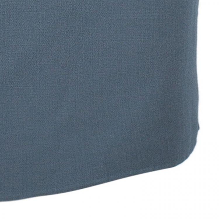 Pre Owned Michael Kors Grey One Shoulder Dress S