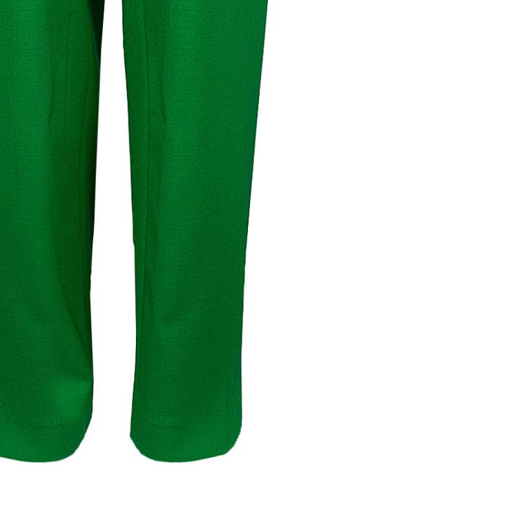 Pre Owned Michael Kors Green Tailored Trousers L