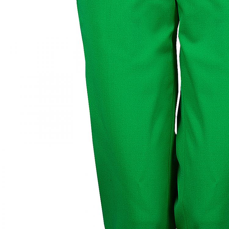 Pre Owned Michael Kors Green Tailored Trousers L
