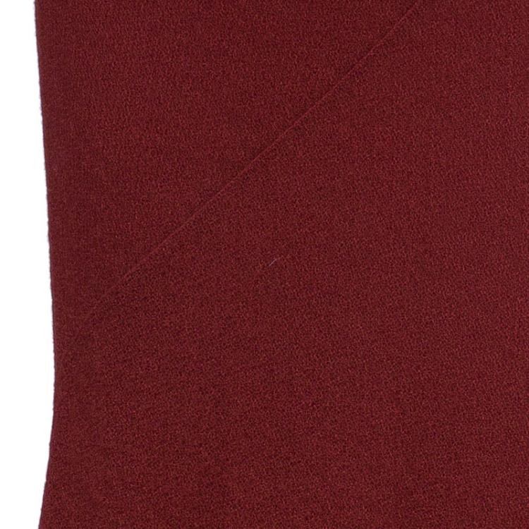 Pre Owned Missoni Red Mohair Skirt S