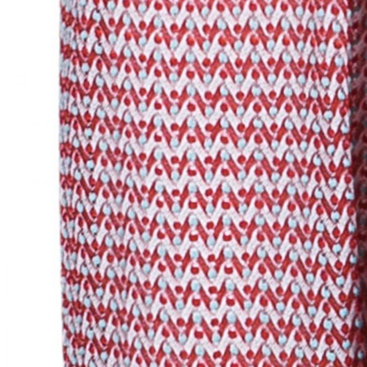 Pre Owned Missoni Mare Red Knit Jumpsuit M