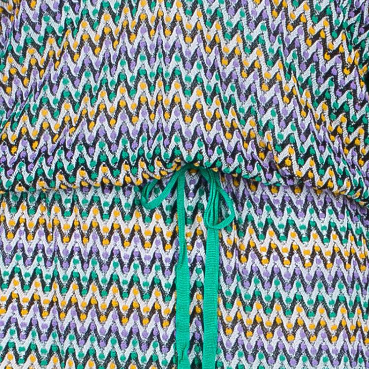 Pre Owned Missoni Mare Multicolor Knit Kaftan M