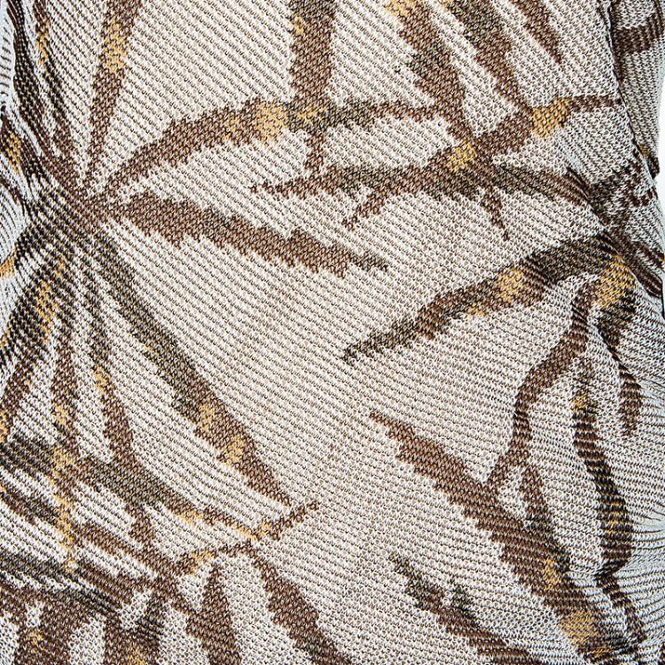 مملوكة مسبقًا Missoni Brown One Shoulder Dress M