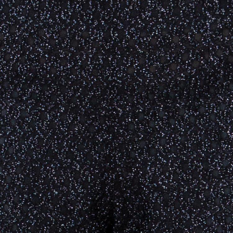 Pre Owned Missoni Black Metallic Detail Trousers M