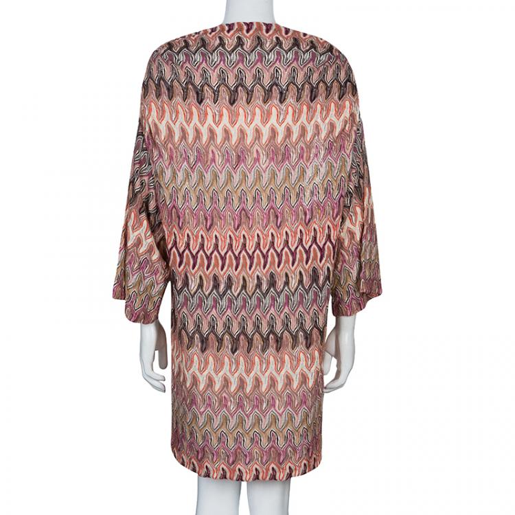 Pre Owned Missoni Multicolor Knit Dress S