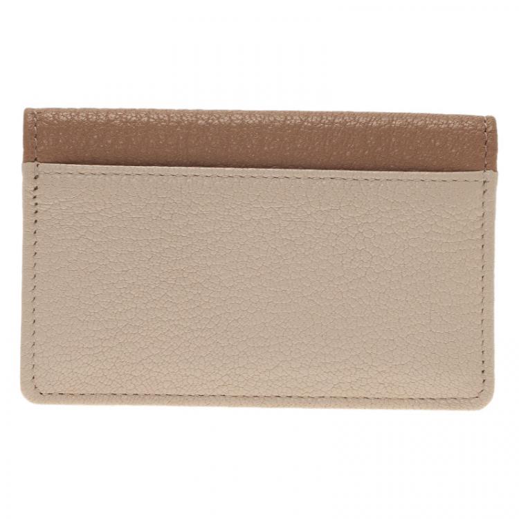 Pre Owned Miu Miu Two Tone Madras Leather Bow Detail Wallet 
