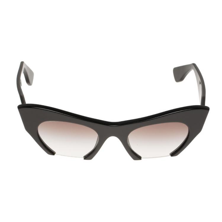 Rimless Cat Eye Sunglasses