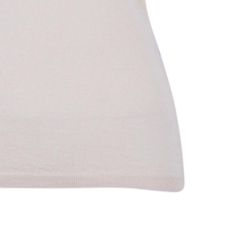 Pre Owned Miu Miu Beige Knit Top S