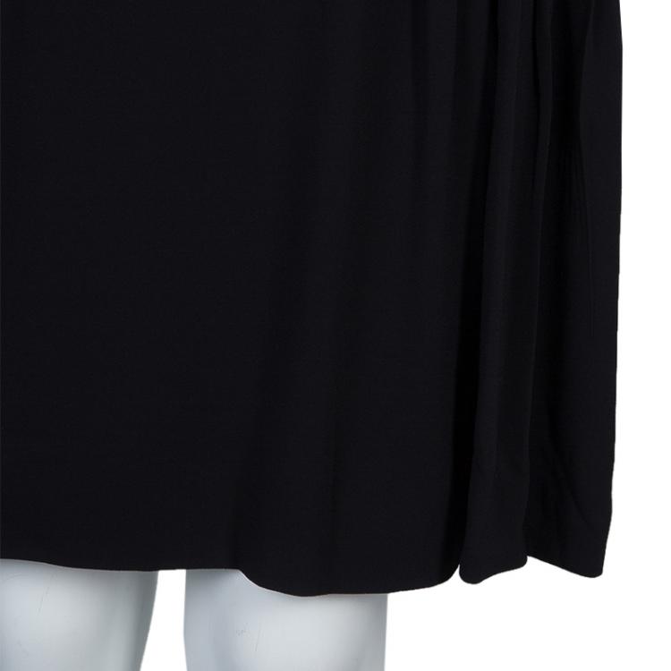 Pre Owned Miu Miu Black Long Sleeve Dress XS